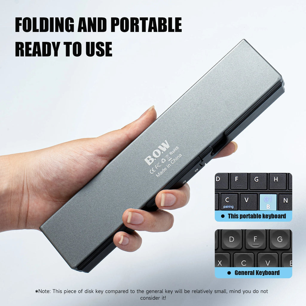 FlexKeys Pro™

Foldable Bluetooth Keyboard for Phones & Tablets